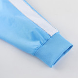 2026-27 Napoli Fancy blue Windbreaker Suit (Hoodie)(风衣套装)