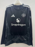 2026-27 Man Utd Black Goalkeeper Long Sleeve Soccer Jersey (长袖)