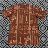 2026-27 PSG Brown Special Edition Fans Training shirts (白广告)