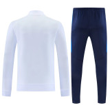 2026-27 Marseille White Jacket Tracksuit