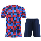 2026-27 BAR Red blue Training Short Suit