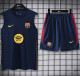 2026-27 BAR Royal blue Tank top and shorts suit