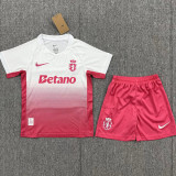 2026-27 Sporting Lisbon White Red Special Edition Kids Soccer Jersey