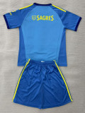 2026-27 Benfica Blue Goalkeeper Kids Soccer Jersey