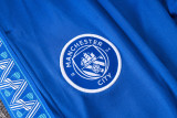 2026-27 Man City Fancy blue Half Pull Tracksuit #B26119(半拉链)