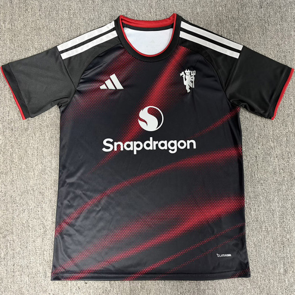2026-27 Man Utd Black Red Special Edition Training shirts