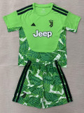 2026-27 JUV Green Goalkeeper Kids Soccer Jersey