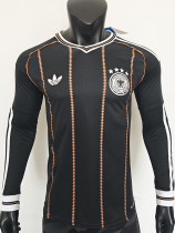 2026-27 Germany Third Black Gold Long Sleeve Player Version Soccer Jersey (长袖球员)