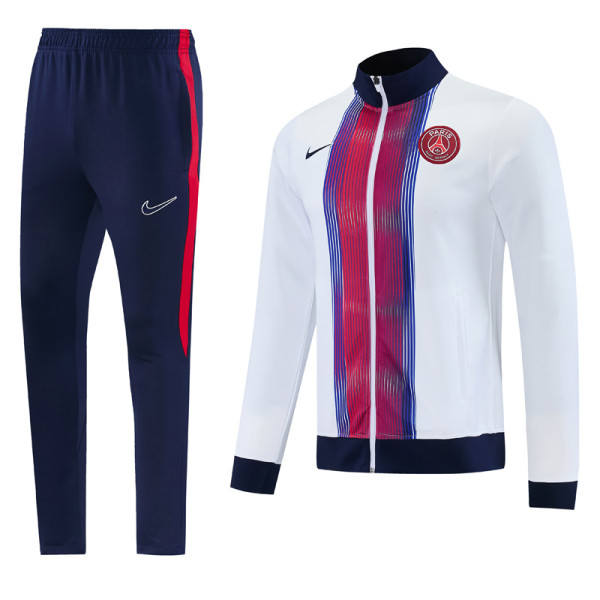 2026-27 PSG White Jacket Tracksuit #10