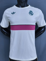 2026-27 RMA Beige White Casual Player Version Training Shirts