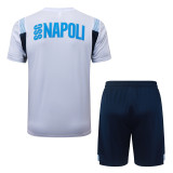 2026-27 Napoli White Training Short Suit #J26101