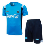 2026-27 Napoli Lake blue Training Short Suit #J26100