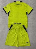 2026-27 Cruz Azul Fluorescent green Goalkeeper Kids Soccer Jersey