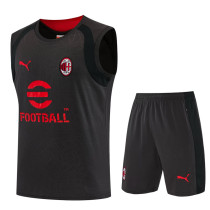 2026-27 ACM Black Tank top and shorts suit