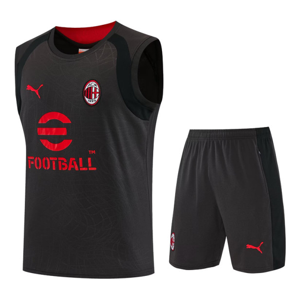 2026-27 ACM Black Tank top and shorts suit