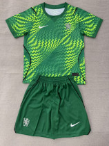 2026-27 CHE Green Goalkeeper Kids Soccer Jersey