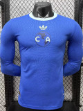 2026-27 Club America 110th Blue Long Sleeve Player Version Soccer Jersey (长袖球员)