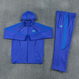 2026 AD Blue Hoodie Jacket Tracksuit #AM07
