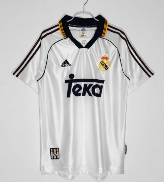 Real Madrid 1998/2000 home retro shirt