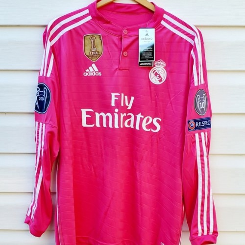 Real Madrid 2014/2015 away retro shirt (long sleeve)