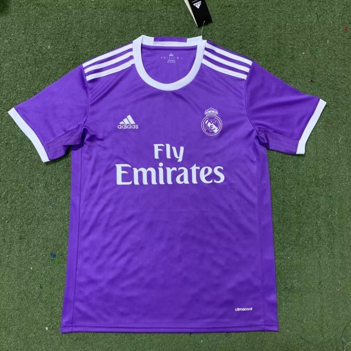 Real Madrid 2016/2017 away retro shirt Ronaldo