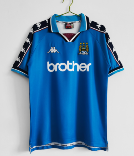 Manchester City 1998/1999 home retro shirt