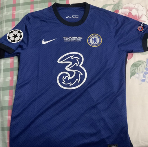 Chelsea 2020/2021 home retro shirt final version