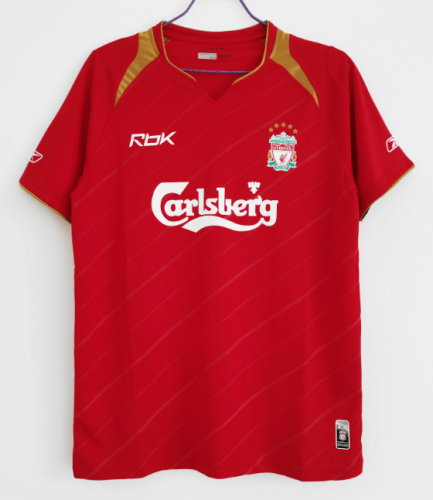 Liverpool 2005/2006 home retro shirt
