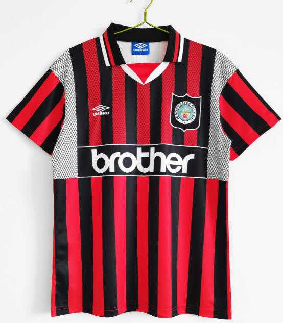 Manchester City 1994/1996 away retro shirt
