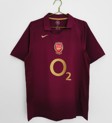 Arsenal 2005/2006 home retro shirt  Henry
