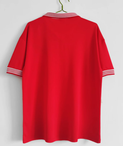 Manchester United 1977 home retro shirt