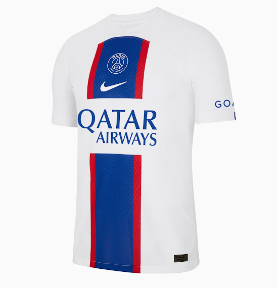PSG Paris Saint-Germain 2022/2023 third shirt Messi Mbappe Neymar