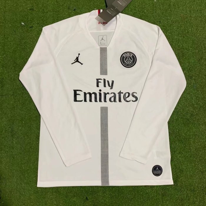 Paris Saint-Germain PSG 2018/2019 away retro shirt (long sleeve) Mbappe Neymar