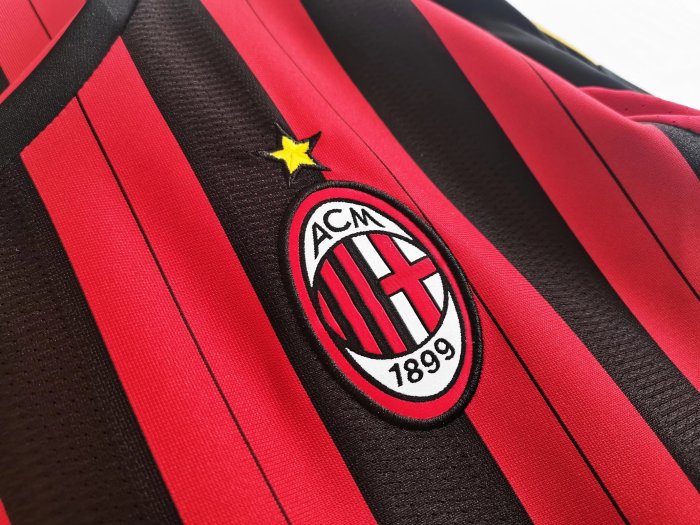 AC Milan 2013/2014 home retro shirt(long sleeve) KAKA