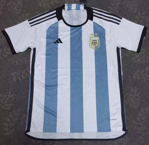 Argentina 2022/2023 home shirt Messi (2 stars)