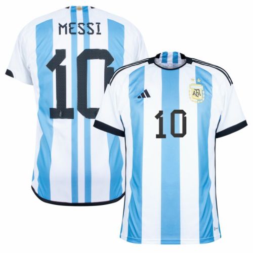 Argentina 2022/2023 home shirt Messi (2 stars)