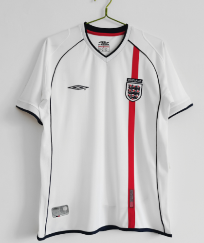 England 2002 home shirt  BECKHAM