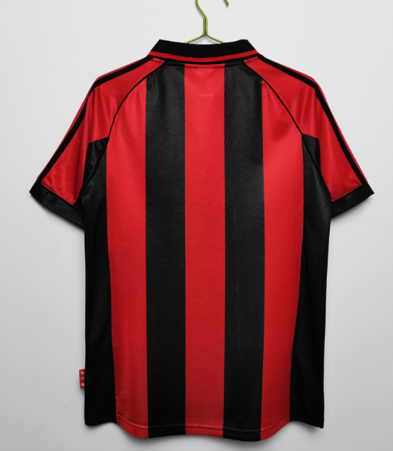 AC Milan 1998/1999 100th home retro shirt MALDINI