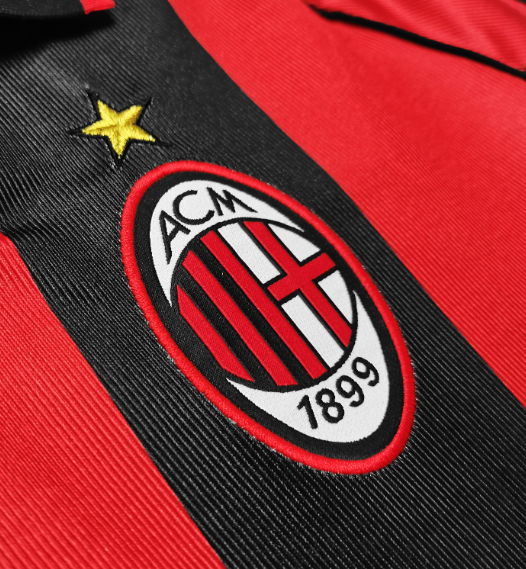AC Milan 1998/1999 100th home retro shirt MALDINI
