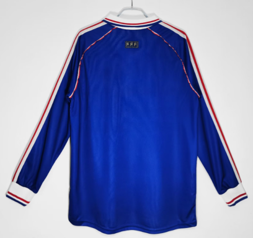 France 1998 home shirt (long sleeve)  Zidane