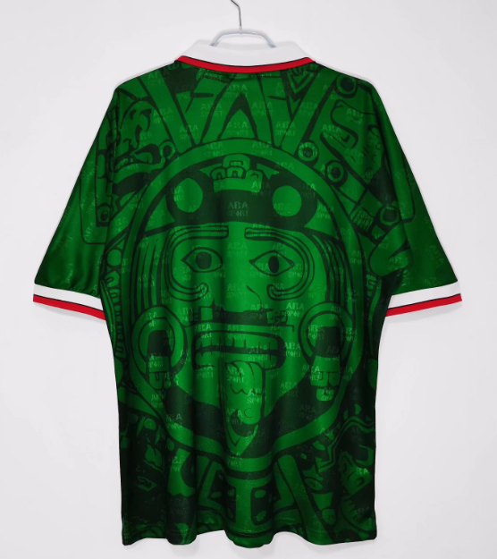 Mexico 1998 home retro shirt