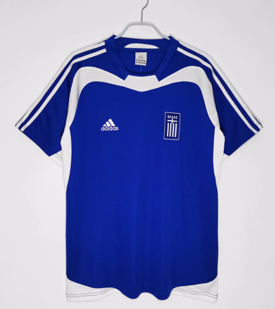 Greece 2004 Erope Cup home retro shirt