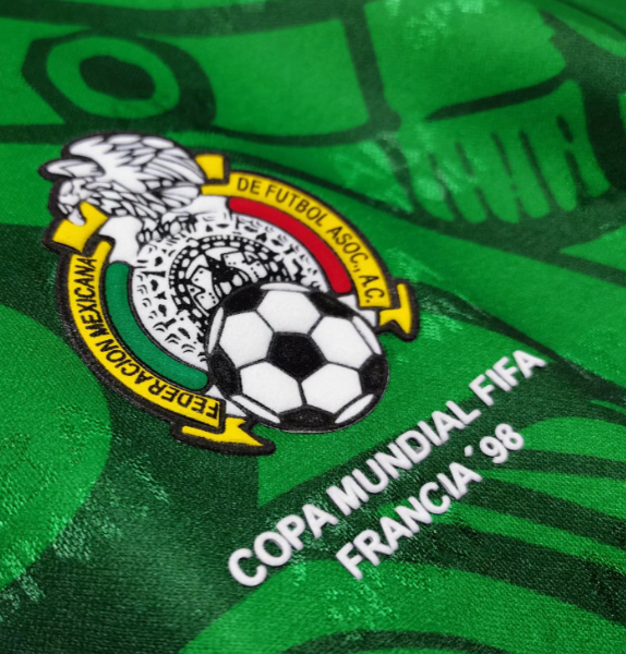 Mexico 1998 home retro shirt