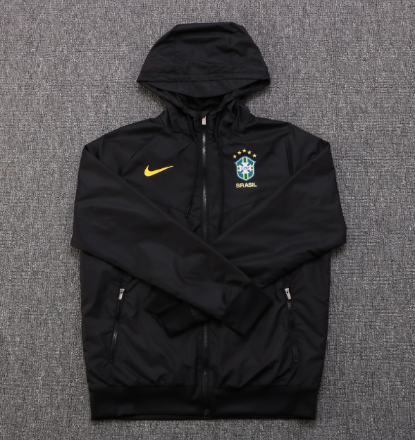 Brazil 2022/2023 windbreaker coat black
