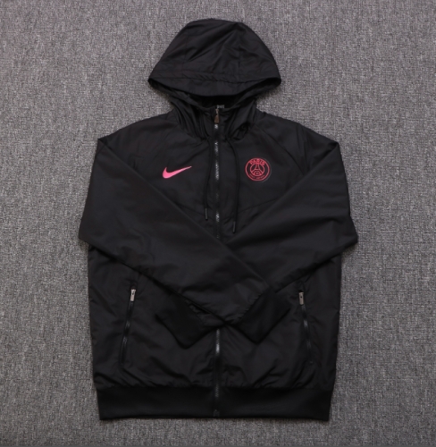 Paris Saint-Germain PSG 2022/2023 NK windbreaker coat black
