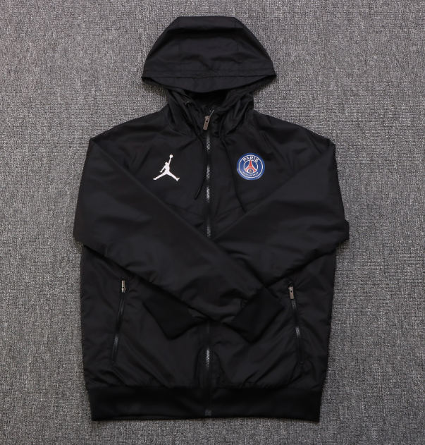 Paris Saint-Germain PSG 2022/2023 windbreaker coat black