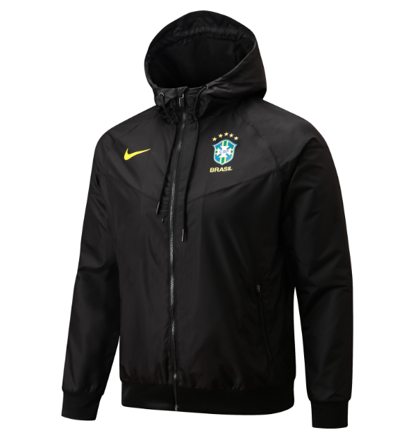 Brazil 2022/2023 windbreaker coat black