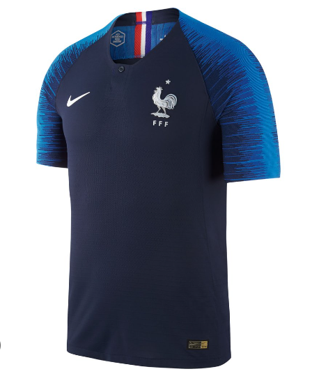 France 2018 home shirt  Mbappe