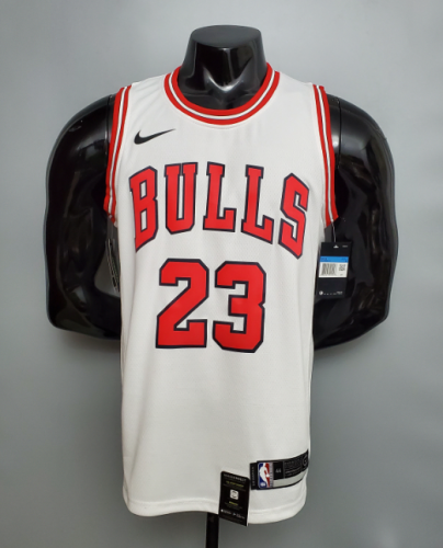 Chicago Bulls NBA jersey shirt white Jordan 23