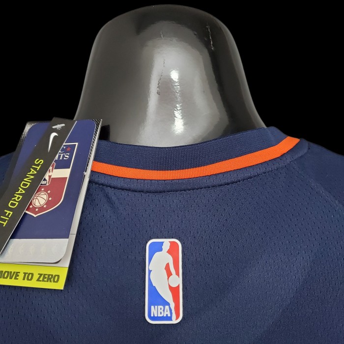 Golden State Warriors  NBA Shirt 2009 season Royal blue Curry 30